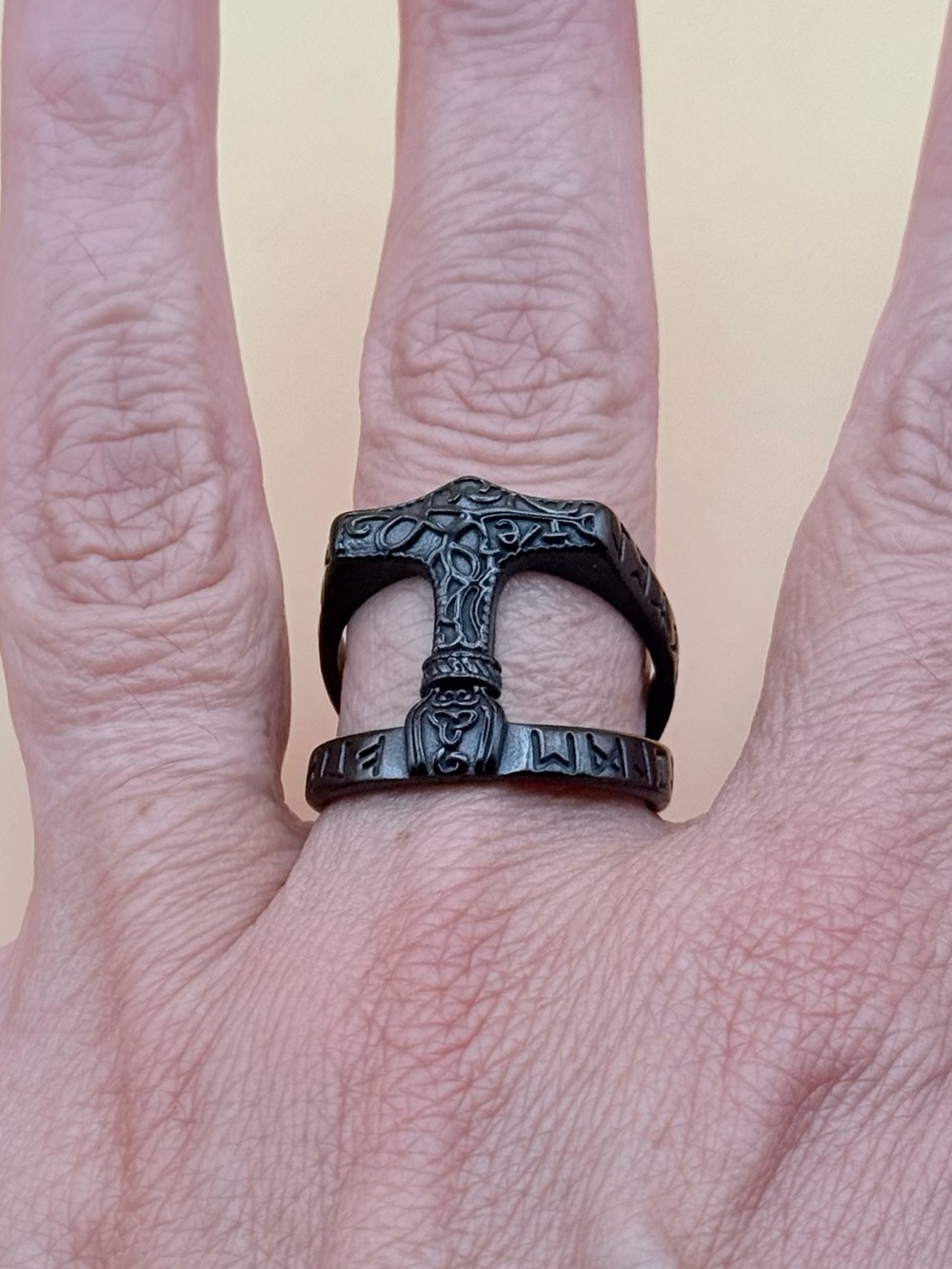 Thor’s hammer ring size 11